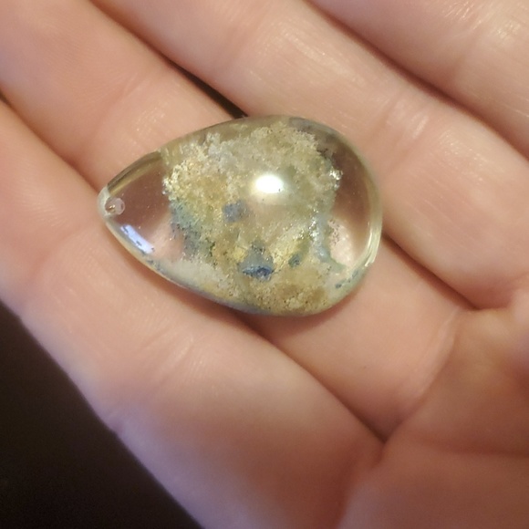 New Tear Drop Phantom Quartz Pendant. - Picture 9 of 10